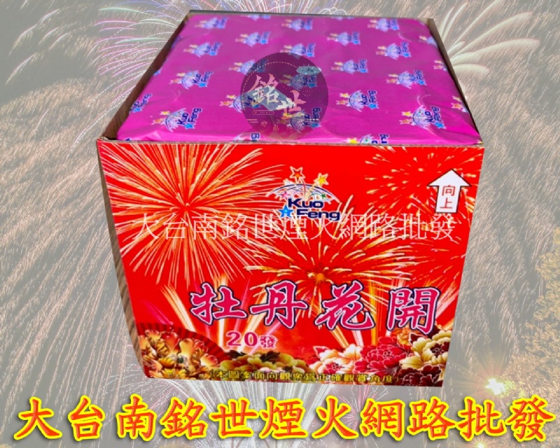 20發牡丹花開(扇)